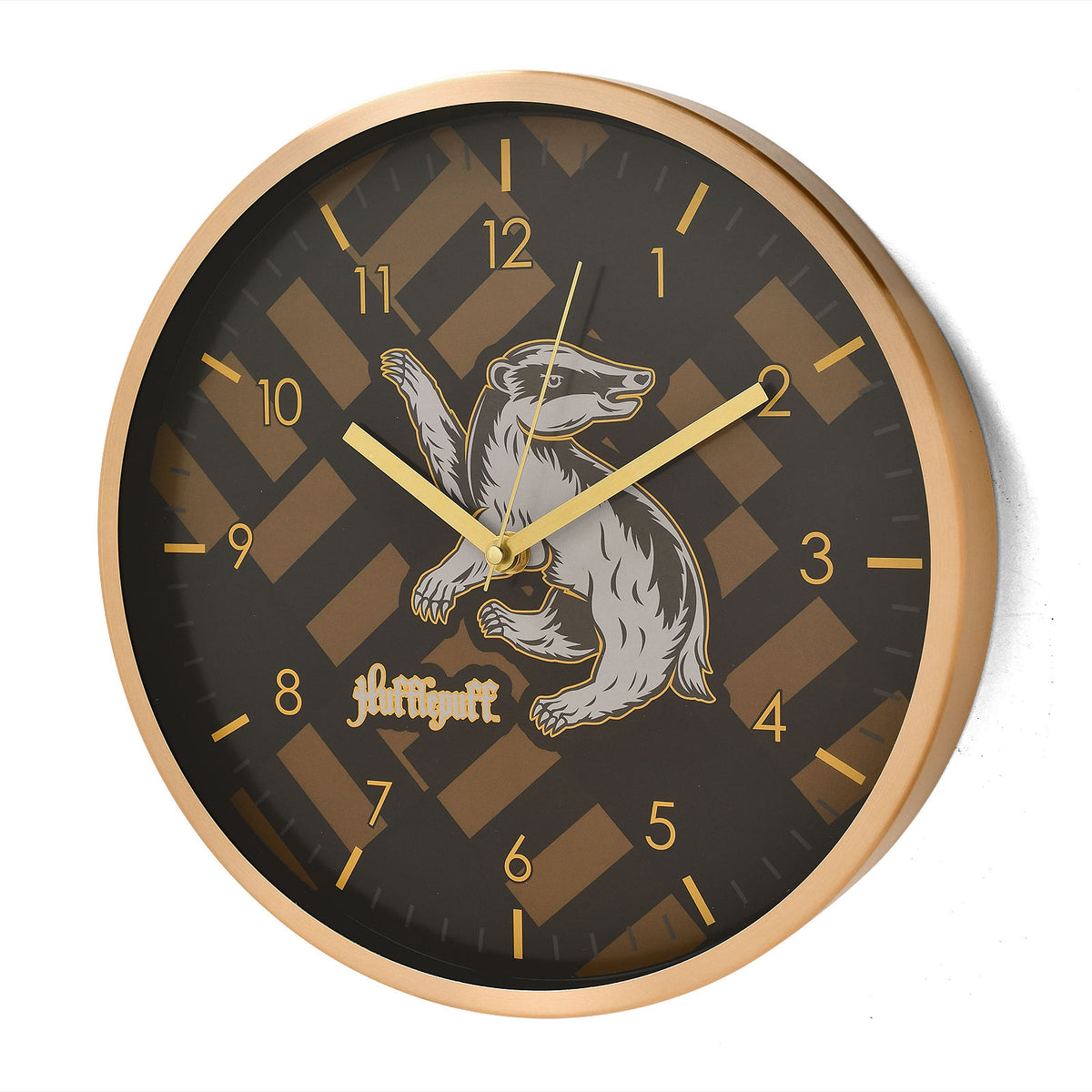 Produktbild Harry Potter - Hufflepuff väggklocka
