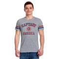 Produktbild Captain America - Grå college-T-shirt