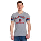 Produktbild Captain America - Grå college-T-shirt