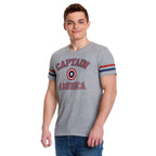 Produktbild Captain America - Grå college-T-shirt