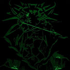 Produktbild Witcher - Geralt Slaktaren från Blaviken Glow in the Dark T-shirt svart
