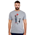 Produktbild Pennywise med hjärtballong - T-shirt för fans av Stephen Kings 'Det'