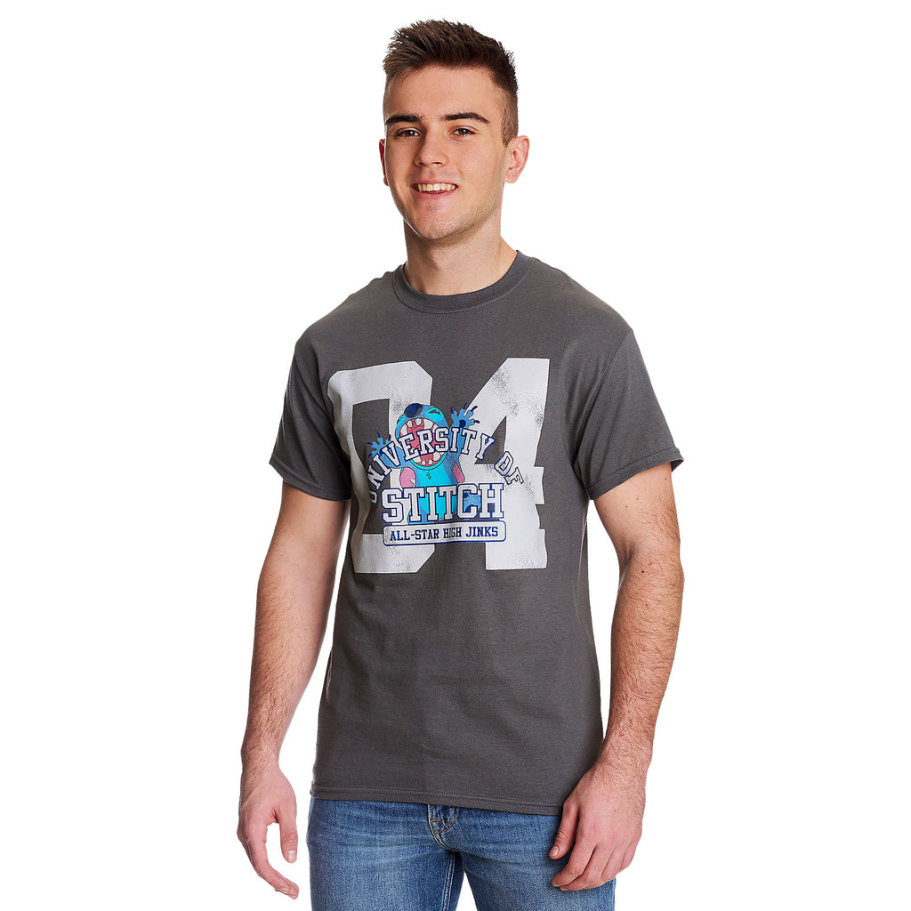 Produktbild Lilo & Stitch - University of Stitch T-shirt grå