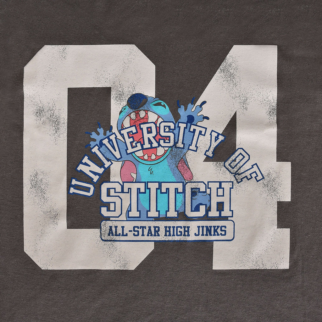 Produktbild Lilo & Stitch - University of Stitch T-shirt grå