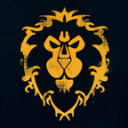 Produktbild World of Warcraft - Alliance Spray Logo T-shirt blå