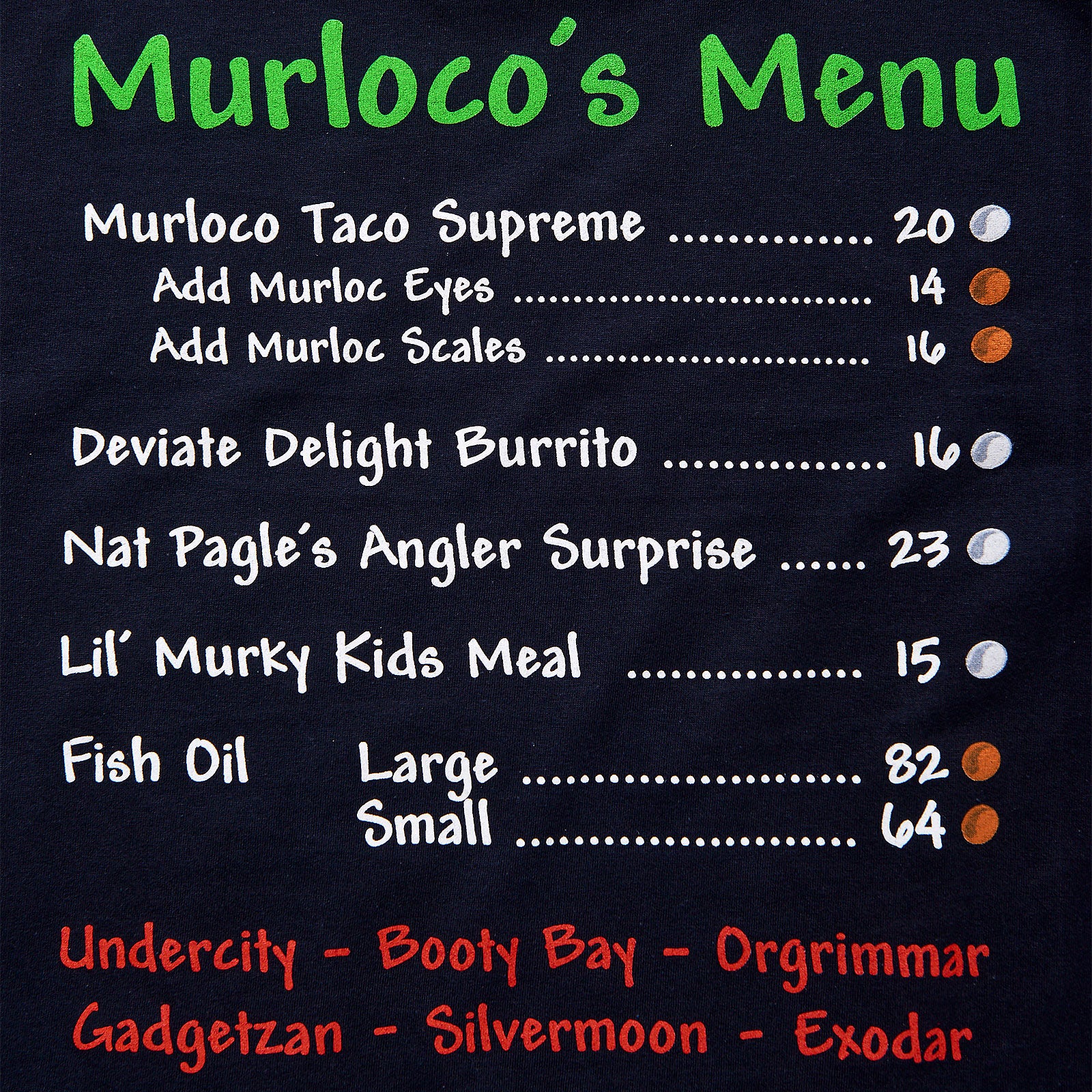 Produktbild World of Warcraft - Murloco's T-shirt blå