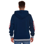 Produktbild Captain America - Shield Distressed Logo Hoodie blå
