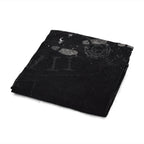 Produktbild Harry Potter - Svart loopscarf med Marodörkartan