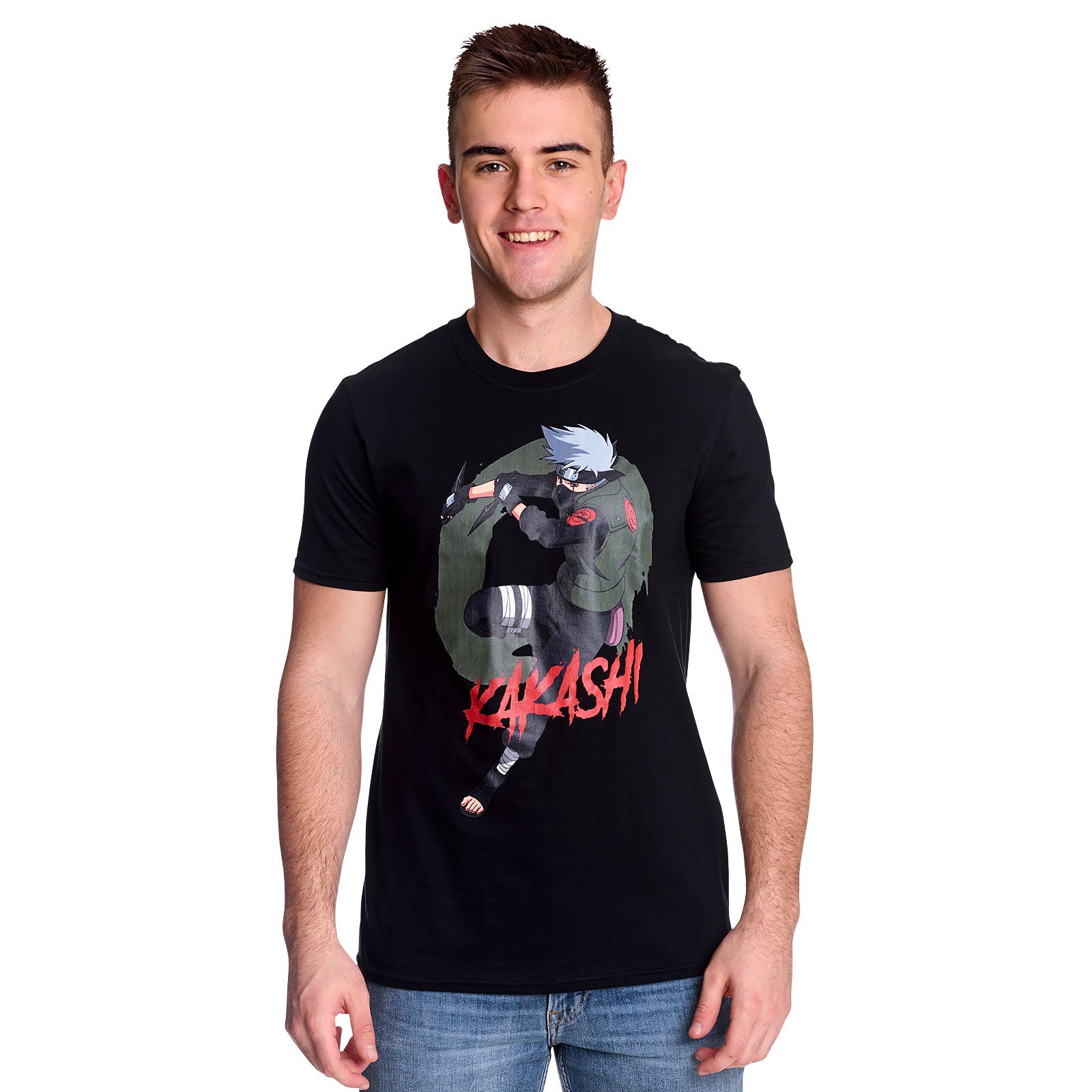 Produktbild Naruto - Kakashi Karaktär T-shirt svart