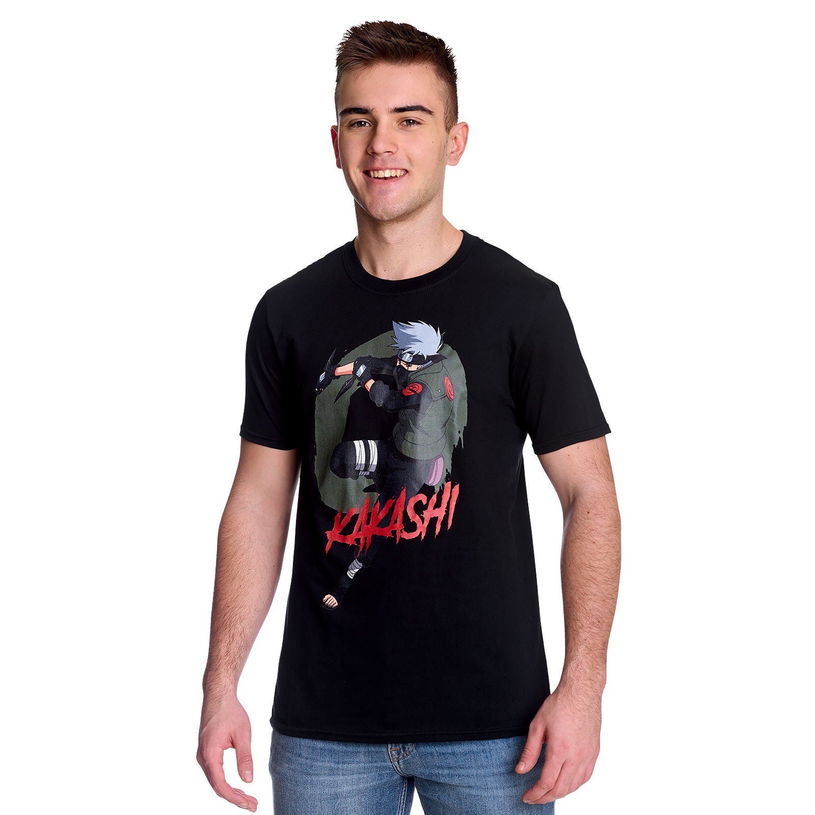 Produktbild Naruto - Kakashi Karaktär T-shirt svart