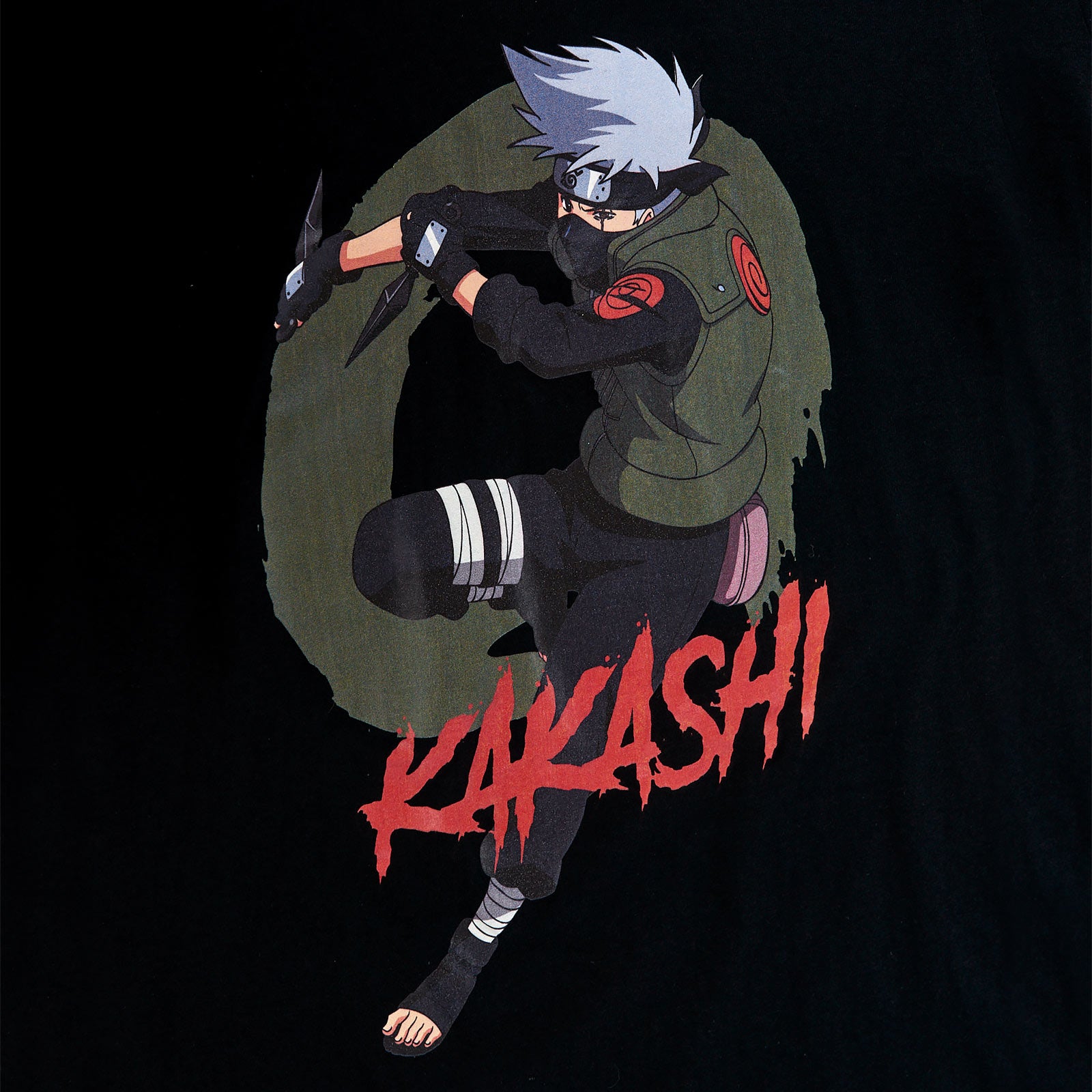 Produktbild Naruto - Kakashi Karaktär T-shirt svart