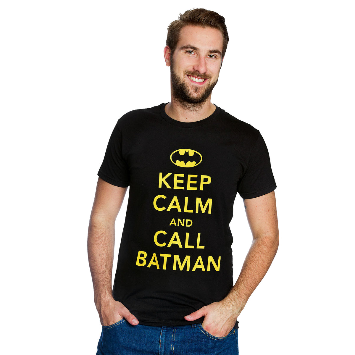 Produktbild Batman - Keep Calm T-shirt svart