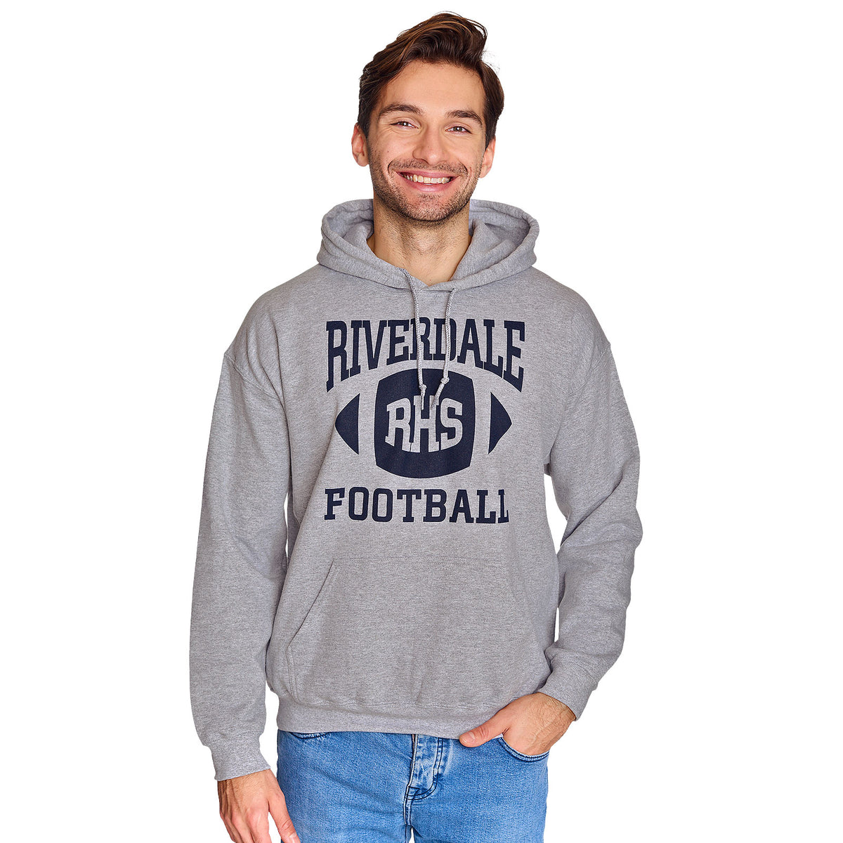 Produktbild Riverdale - RHS Football Team Hoodie grå