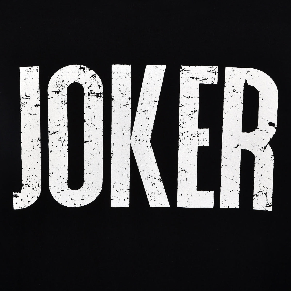 Produktbild Joker Distressed Logo T-shirt svart