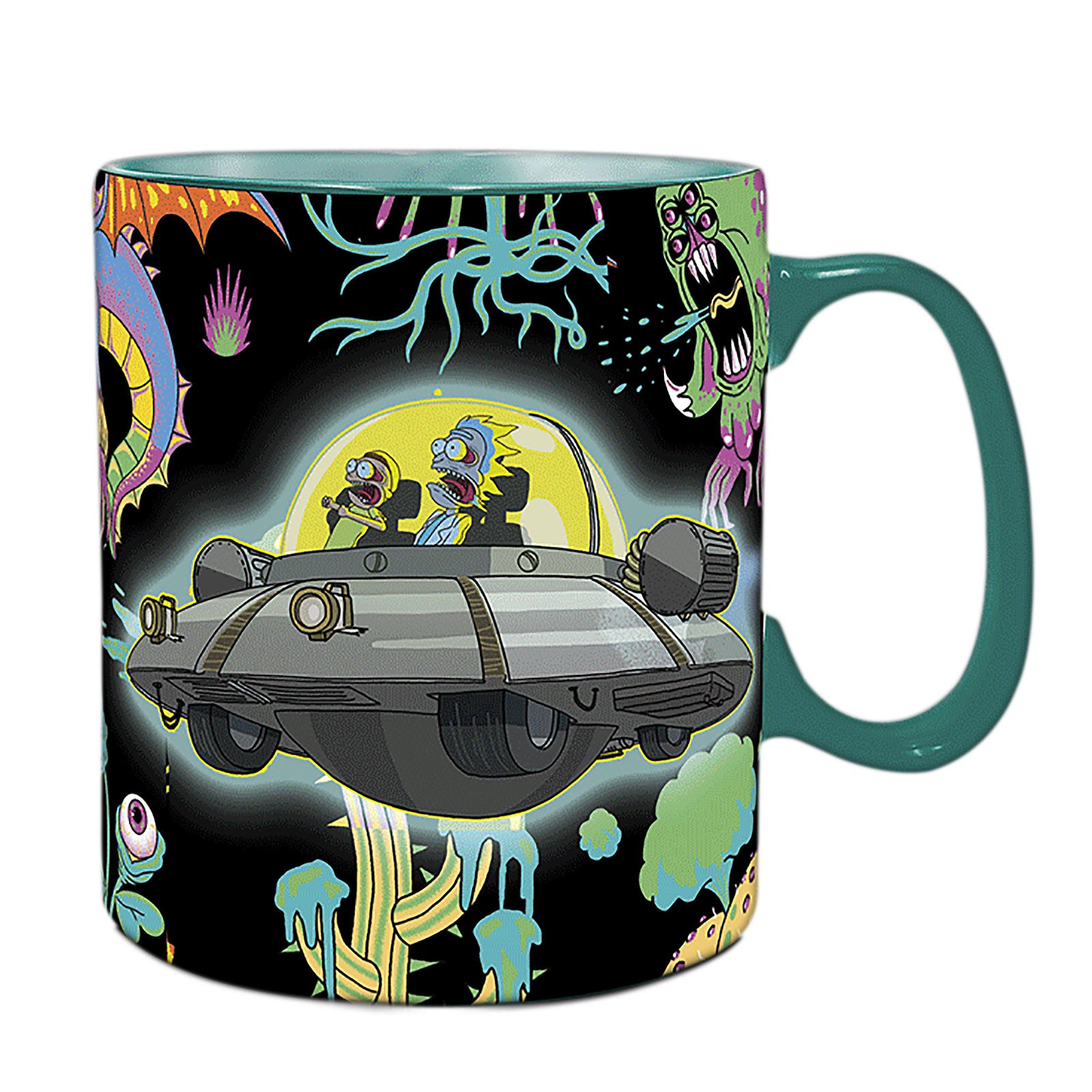 Produktbild Rick and Morty - Rymdskepp Termoeffekt Mugg