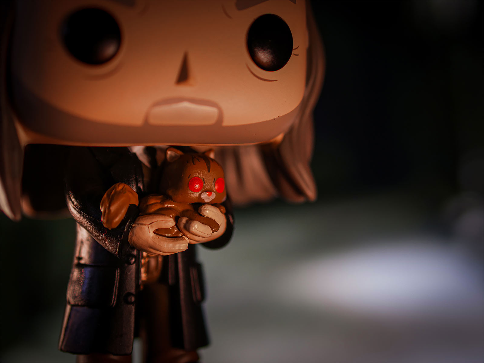 Produktbild Harry Potter - Filch med Mrs. Norris Yule Ball Funko Pop Figur