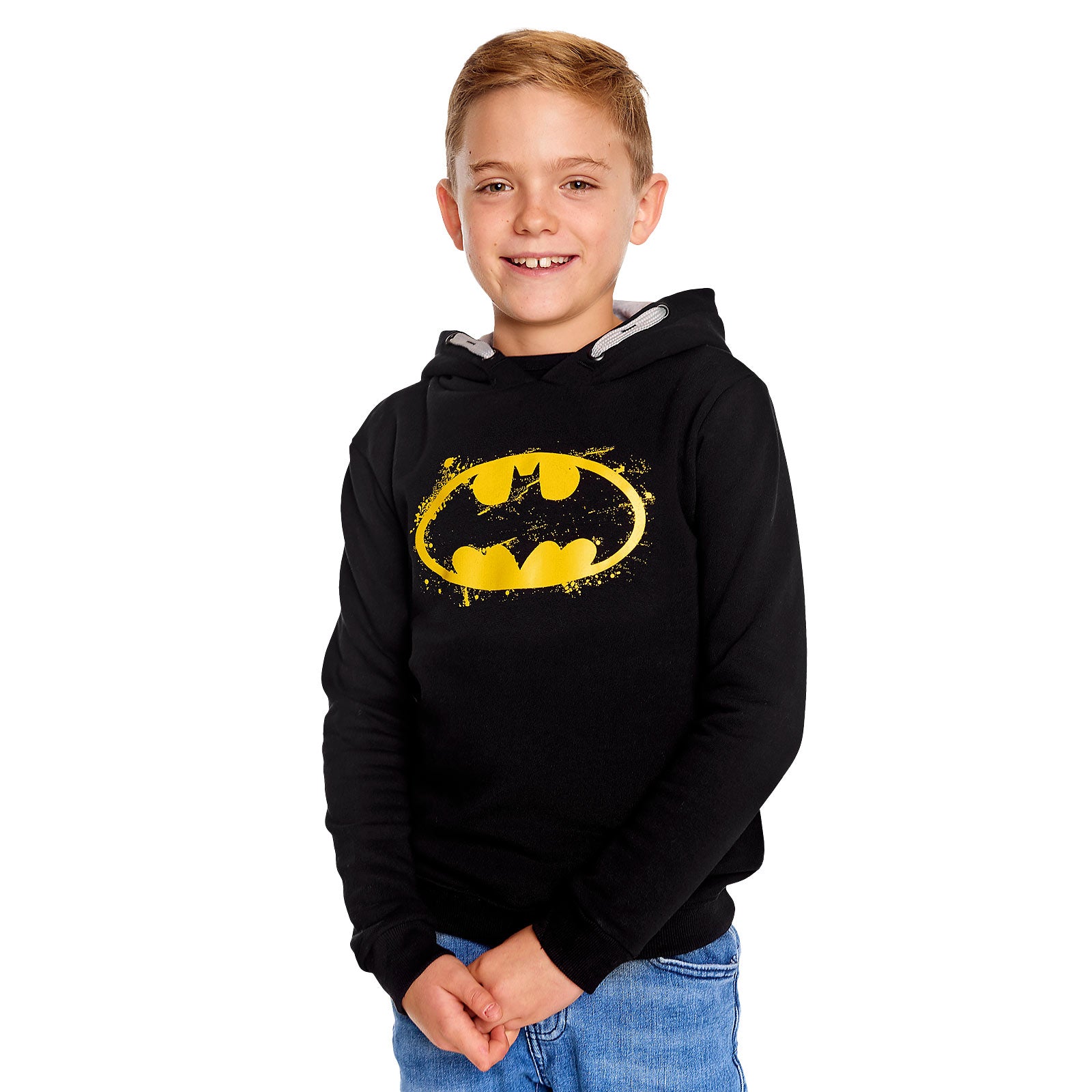 Produktbild Batman - Logo Barn Hoodie svart