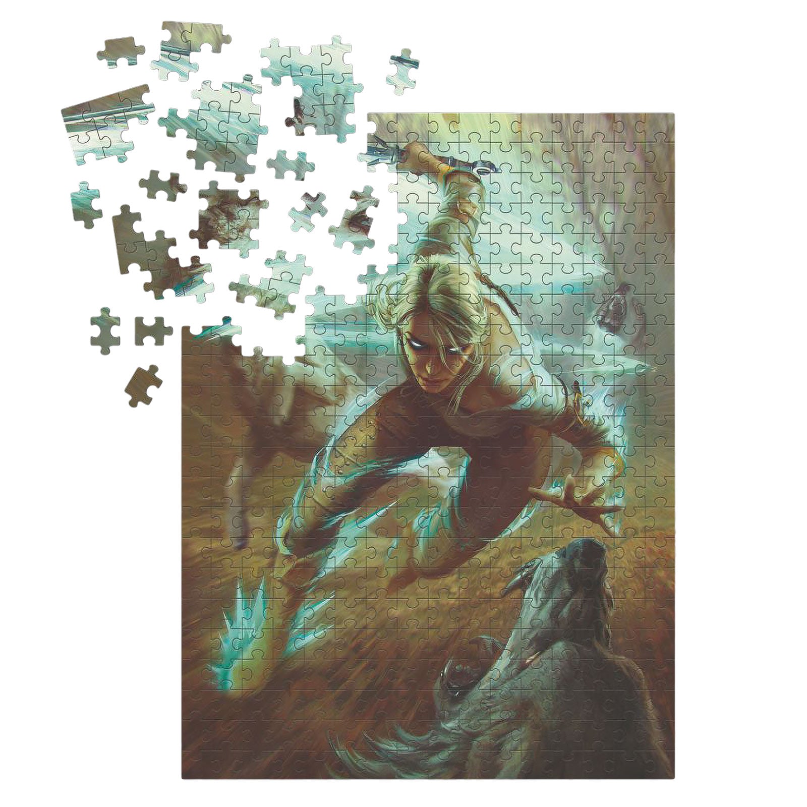Produktbild Witcher - Ciri vs. Vargarna Pussel