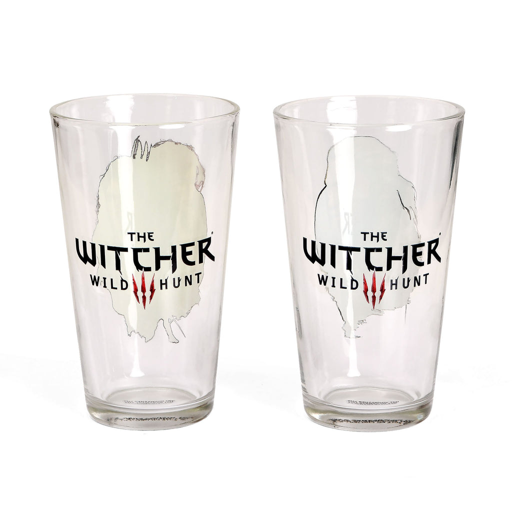 Produktbild Witcher - Glas-set med Geralt, Triss & Yennefer