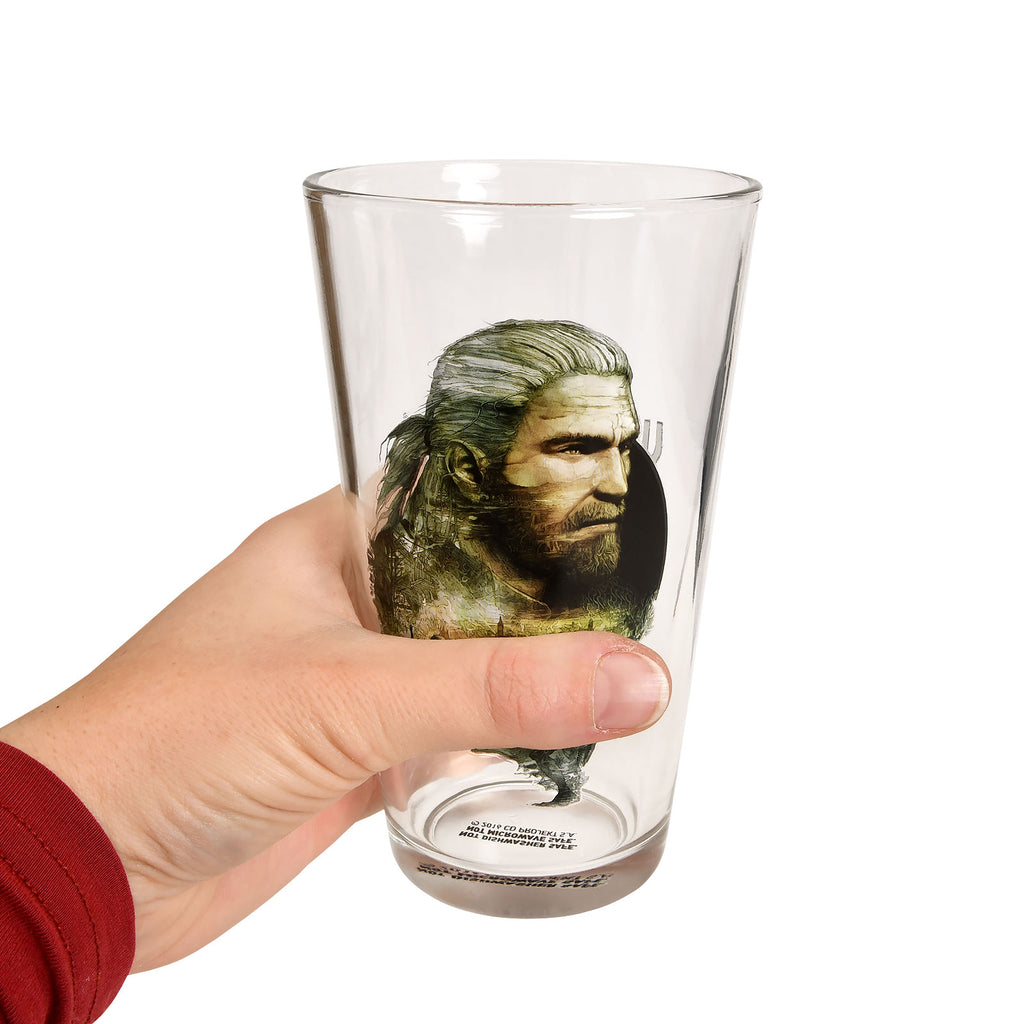 Produktbild Witcher - Glas-set med Geralt, Triss & Yennefer
