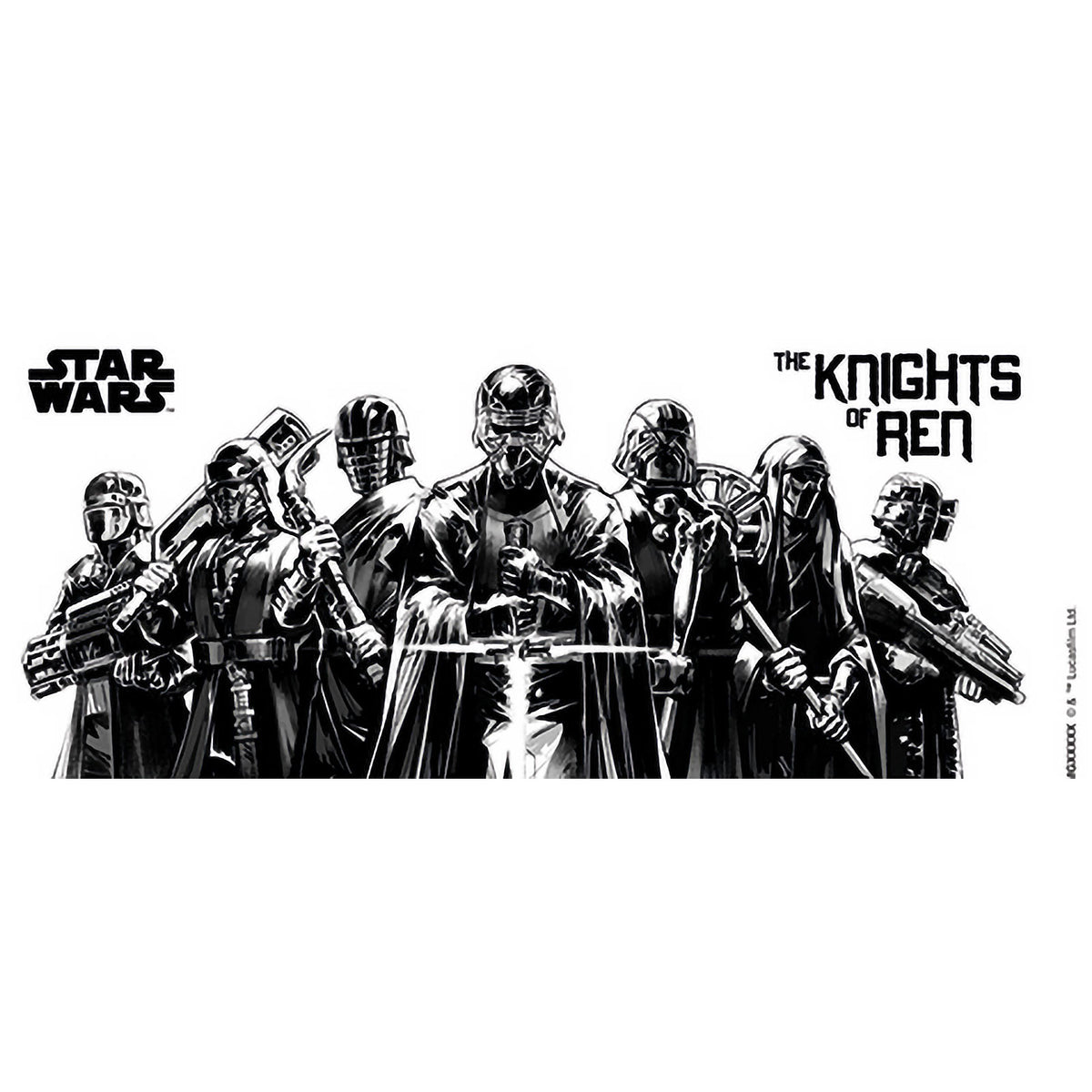 Produktbild Star Wars - Knights of Ren Mugg svart-vit
