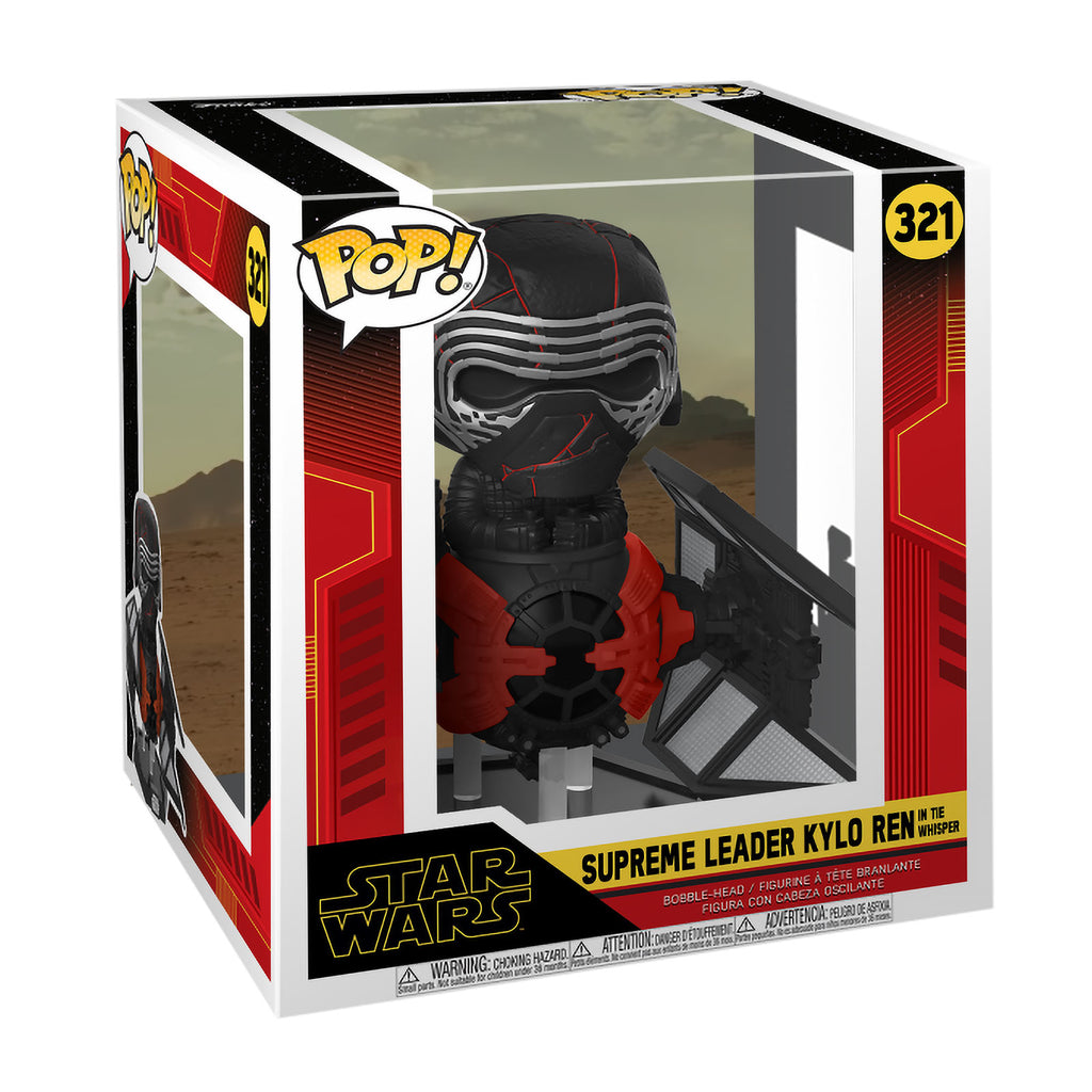 Produktbild Star Wars - Kylo Ren i Tie Whisper Funko Pop figur med vickande huvud