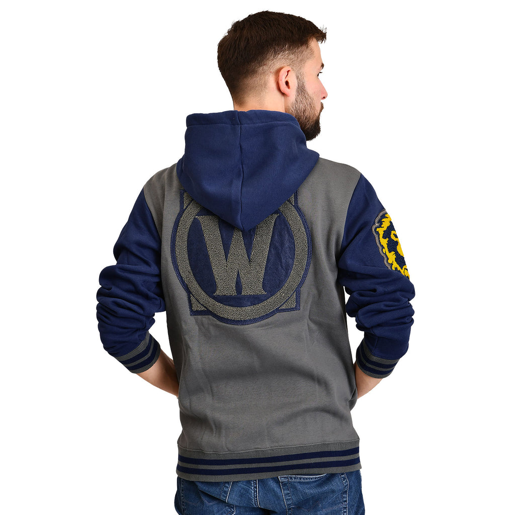 Produktbild World of Warcraft - Team Alliance deluxe huvtröja