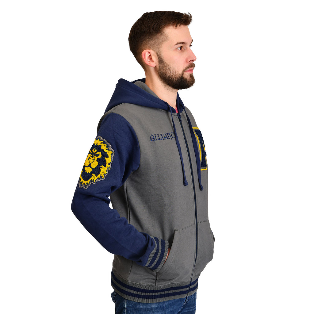 Produktbild World of Warcraft - Team Alliance deluxe huvtröja