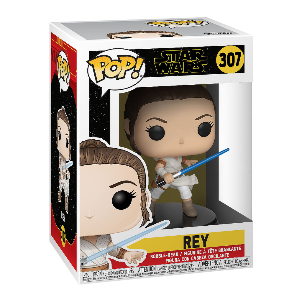 Produktbild Star Wars - Rey Episode 9 Funko Pop Vickande Huvud-figur