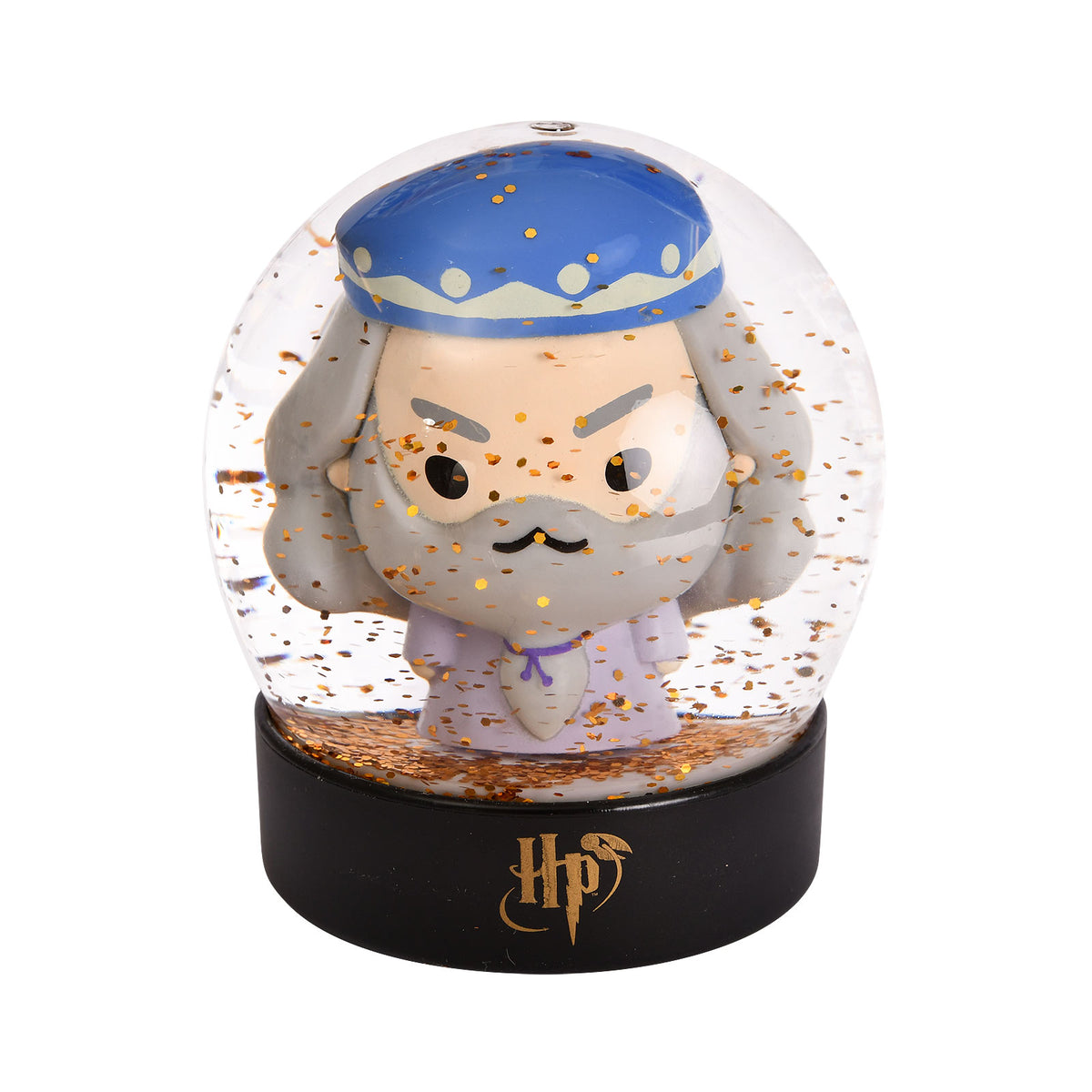 Produktbild Harry Potter - Dumbledore Chibi snökula med glitter