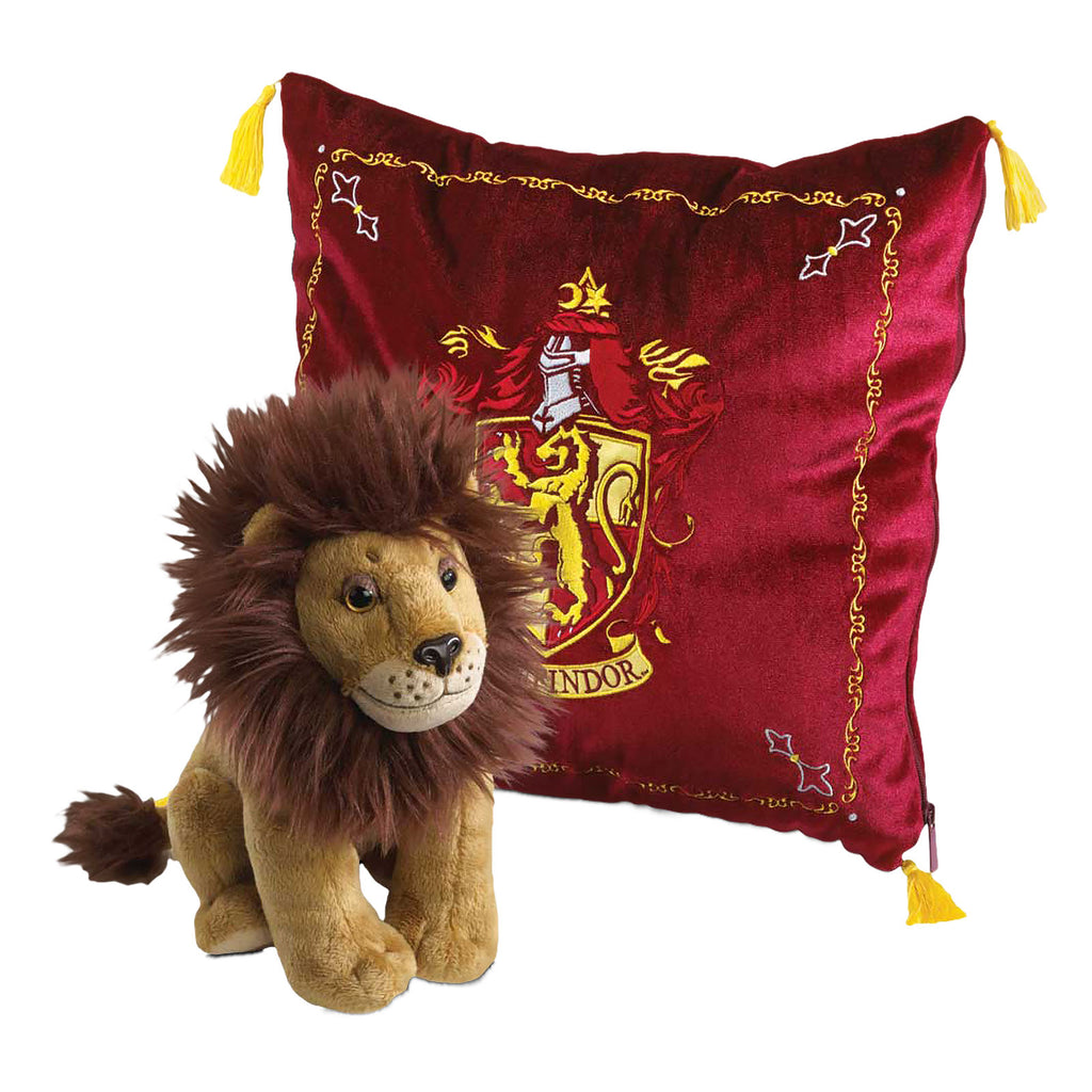 Produktbild Harry Potter - Gryffindor kudde med plyschfigur