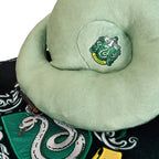 Produktbild Harry Potter - Slytherin kudde med vapensköld och plyschfigur