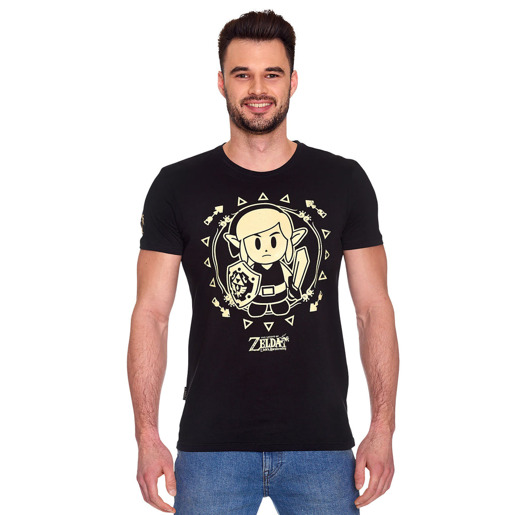 Produktbild Zelda - Link's Awakening Tribal T-shirt svart