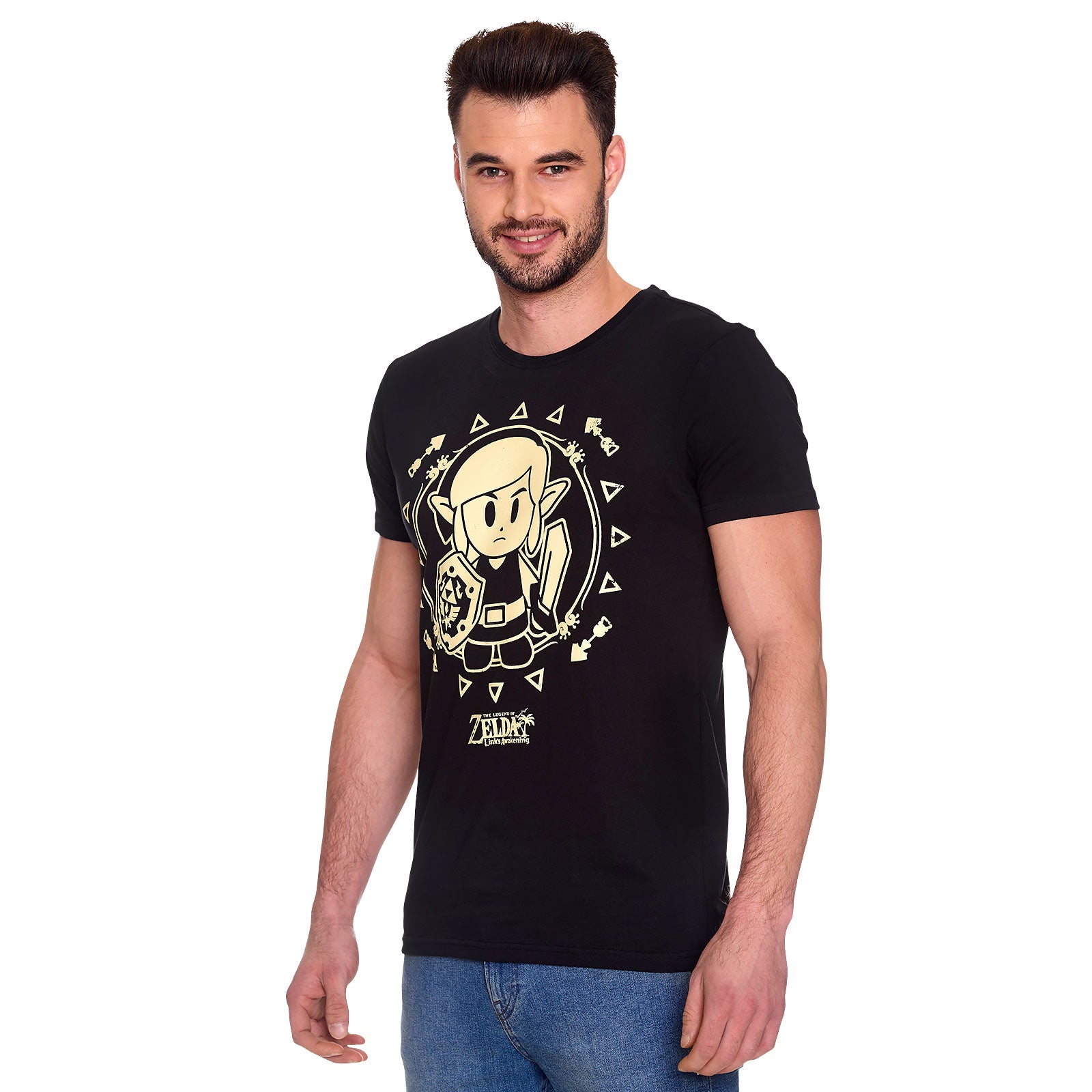 Produktbild Zelda - Link's Awakening Tribal T-shirt svart
