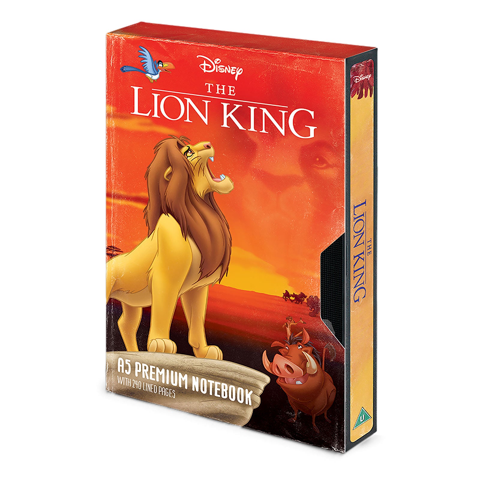 Produktbild Lejonkungen - Circle of Life VHS Premium Anteckningsbok A5