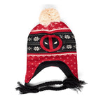 Produktbild Deadpool - Mössa med tofsar och logotyp