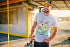 Produktbild SpongeBob - Friends Together T-shirt grå
