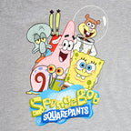 Produktbild SpongeBob - Friends Together T-shirt grå