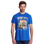 Produktbild SpongeBob - Krabby Patty T-shirt blå