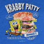 Produktbild SpongeBob - Krabby Patty T-shirt blå