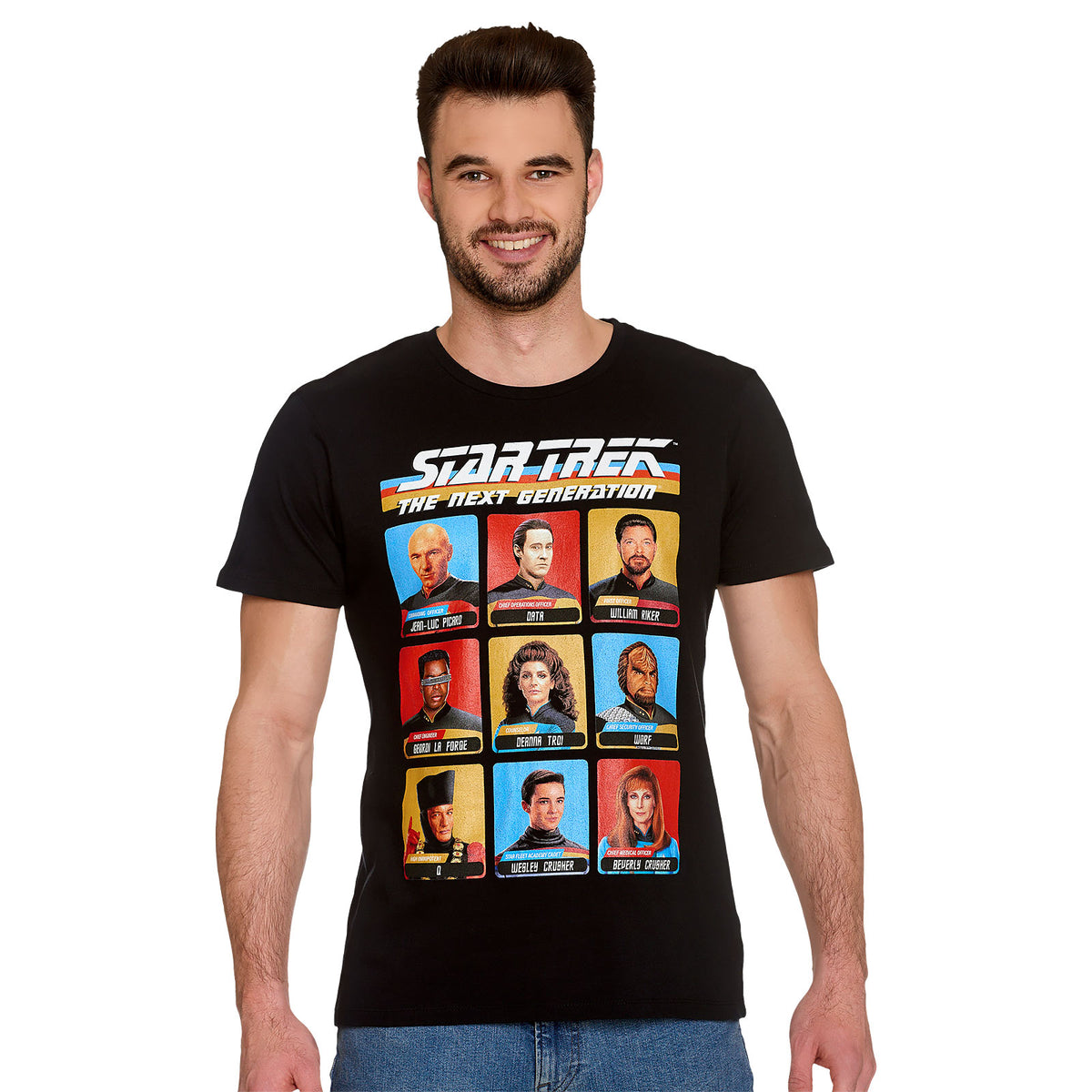 Produktbild Star Trek - The Next Generation T-shirt svart