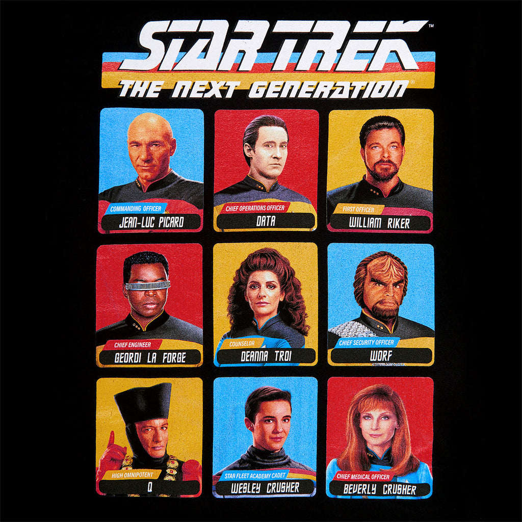Produktbild Star Trek - The Next Generation T-shirt svart