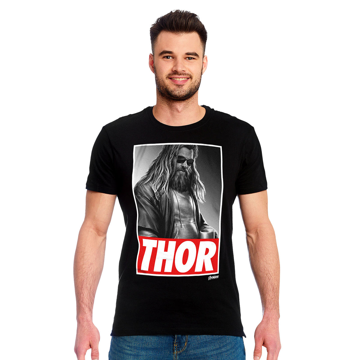 Produktbild Avengers - Casual Thor T-Shirt svart