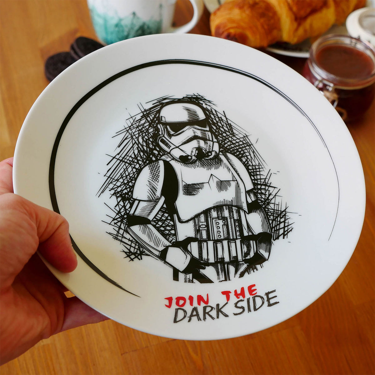 Produktbild Star Wars - Gå med i den Mörka Sidan Tallrikset