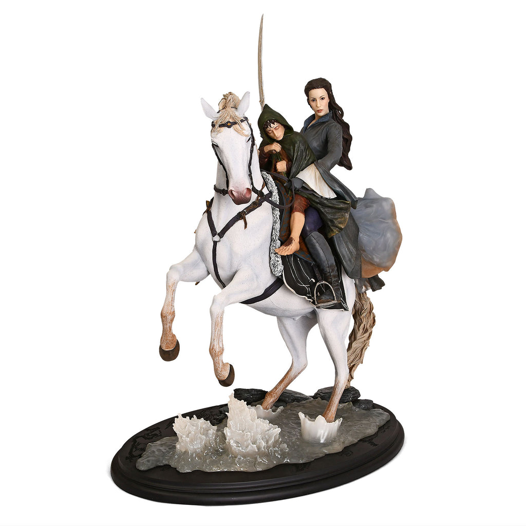 Produktbild Sagan om Ringen - Arwen och Frodo på Asfaloth Figur 48 cm deluxe