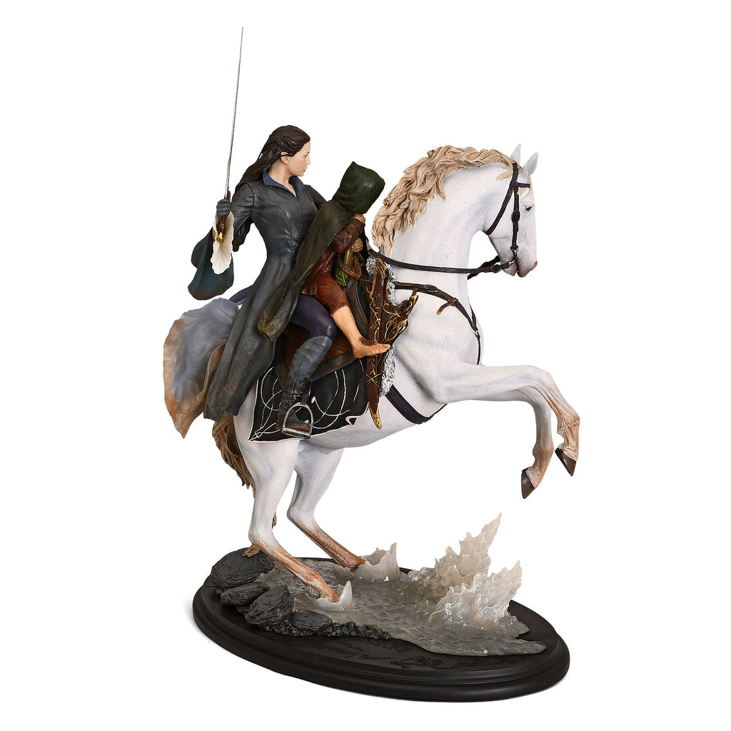 Produktbild Sagan om Ringen - Arwen och Frodo på Asfaloth Figur 48 cm deluxe