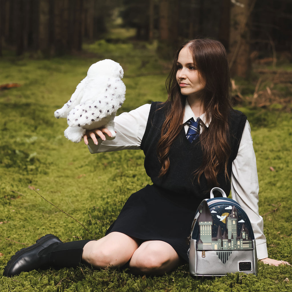 Produktbild Hedwig med öppna vingar Plyschfigur 28 cm - Harry Potter