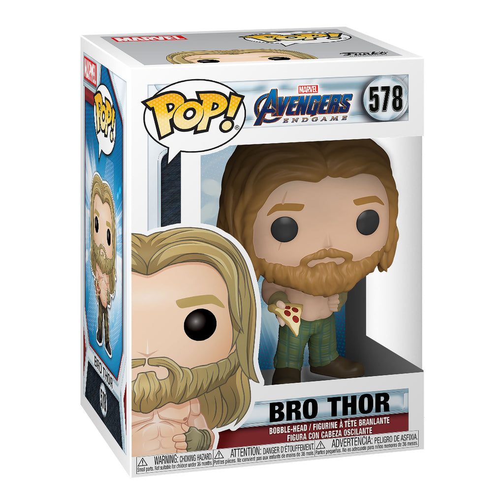 Produktbild Avengers - Bro Thor med pizza Endgame Funko Pop vickande huvudfigur