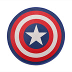 Produktbild Captain America - Rund matta med sköldmotiv