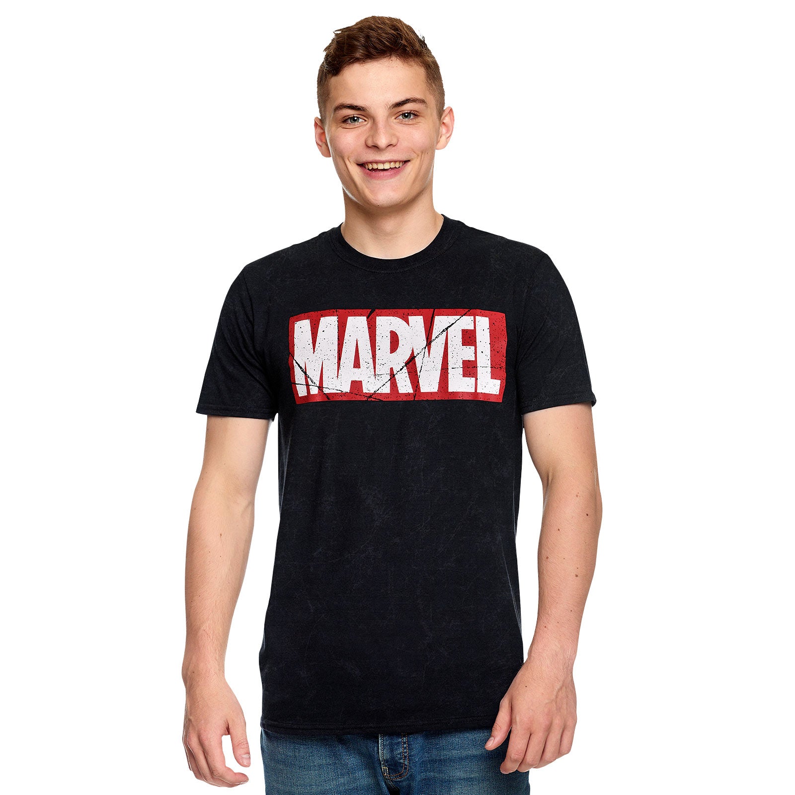 Produktbild Marvel - Vintage Logo T-shirt svart